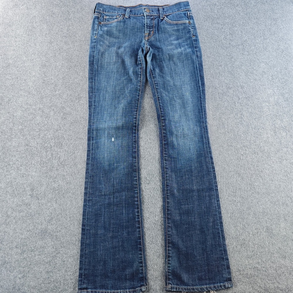 Citizens of Humanity Kelly 001 Bootcut Jeans Womens 29 Blue Low Waist Stretch